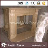 Latest Price Empire Gold Yellow Marble for Fireplace, Project