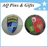 Soft Enamel Coin with Epoxy, Challenge Coin, Metal Coin