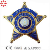 High Quality Custom Logo Metal Badge for Police