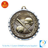 Custom 3D Softball Metal Medal