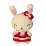 20cm Pink Plush Rabbit Stuffed Toys (Szr)