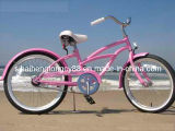 Pink Color Lady Beach Bicycle for Sale (SH-BB038)