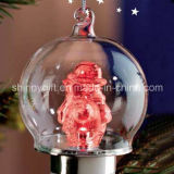 Hot Sale Christmas Hanging Glass Lighting Ball for Decoration