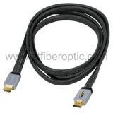 Gold Plated Flat Audio Cable