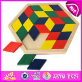 2014 New Wooden Block Puzzle Toys, High Quality Wooden Block Puzzle Toys, Hot Sale Wooden Block Puzzle Toys W13A048