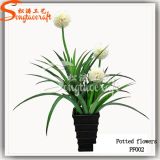 High Quality Home Decoration Artificial Silk Flower Bonsai Plant