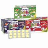 15g Ase Milk Tablet Candy, Available in Various Shapes and Fruit Flavors