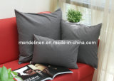 Solid Linen Sofa Cushion Cover for Decrorative (LCC-02)