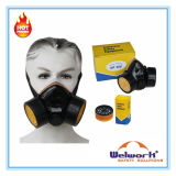 Rubber CE Double Filter Particulate Respirator Safety Chemical Dust Mask (GM306)