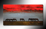 Modern Landscape Animal Oil Painting (AN-045)