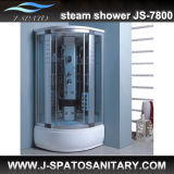 Luxury Round Glass SPA Shower Head of Shower Cabin Steam Shower Room (Js-7800)