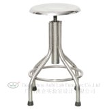 Stainless Steel Lab Stool with Adjustable Height (AUBI-LS-0032)