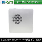 Share Home Theater Mini PC with Intel Celeron 1037u Dual Core 1.8GHz Windows Linux 2g RAM 1tb HDD HD Graphics L3 2MB