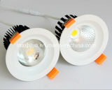 10W Dimmable Epistar COB LED Ceiling Down Light