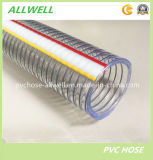 PVC Plastic Flexible Reinforced Steel Wire Hose Pipe