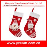 Christmas Decoration (ZY16Y075-1-2 40CM) Santa Claus Surprising Sock
