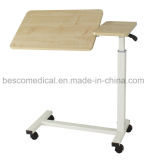 Height-Adjustable Tilt Top Over Bed Table (BES-HB089)