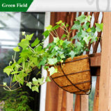 Decoration Metal Garden Wall Basket Planter Flowerpot