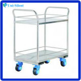 150kg Stainless Steel 2 Tier Hand Trolley
