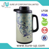 Flower Printing Glass Coffee Inner Water Stainless Steel Flask (JGBD)