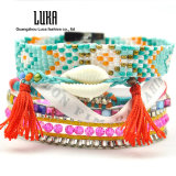 Hipanema Multilayer with Shell Ladies Cannes Bracelet