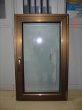 Bronze Color Aluminum Tilt&Turn Windows with Tempered Glass