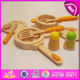 Role Play Wooden Kitchen Set Kids Cooking Play Set Toys, Wooden Funny Cooking Play Set Toys for Wholesale W10b130