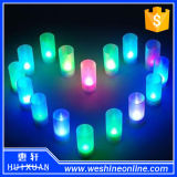 Wholesale Decorative Color Changing Sound Control LED Candle