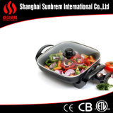 Non-Stick Square Electric Skillet Electric Frying Pan Multi Cooker