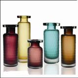 Classical Murano Glassware with Multicolor Glass Bottle