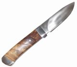 Confortable Wood Handle Fixed Blade Knife