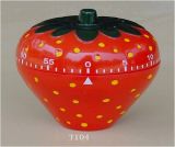 Clock Timer for Kitchen (strawberry shaped)