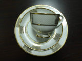 Regular Style&Gold Decoration Cup and Saucer Set K9271-Y5