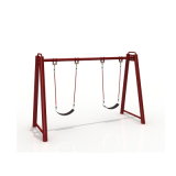 Swing Sets with Two Seats for Outdoor Fitness