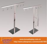 Six Hooks Display Stand, T-Shape Display Stand, Accessory Display Stand