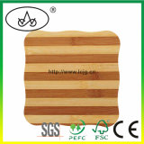 Bamboo Square Placemat/ Table Mat/ Coaster/ Insulation/Antiskid/ Tableware/ Dinner Set/ Souvenir/ Eco-Friendly (LC-996P6)