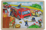 Firefighting Jigsaw Puzzle Wooden Puzzle (34082)