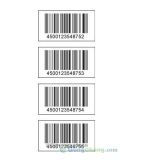 High Quality Customized Barcode Sticker Label