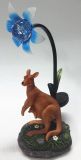 Polyresin Deer Figurine Solar /LED Light for Garden Decoration (JN150259)