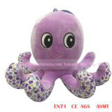 15cm Purple Plush Octopus Toy