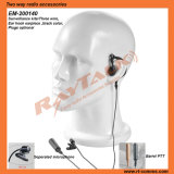 Two Way Radios 3-Wires Surveillance Kits Acoustic Tube Earpiece