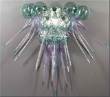 Glass Pipe Chandelier Decoration with Superior Quality