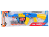 Hot Sale Boy Favor Toy Plastic Soft Bullet Gun Toy