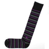 Knee High Women Sock/Lady Stocking with Computer Design Ws-89