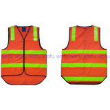 Safety Reflective Vest for Road Worker