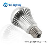 Pure White 9W Aluminum LED Bulb Light