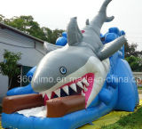 Inflatable Shark Slide (BMIS729)