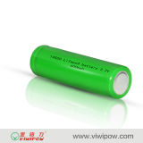 Tube Design Ifr Rechargeable LiFePO4 Battery with 600mAh