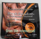 100% Natural Black Paradise Sex Product, Sex Enhancer for Men (GSC134)