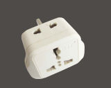 UK 13A Power Plug Travel Adaptor with Universal Socket
